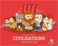 Coffret civilisations: Vikings, Grecs, Gaulois