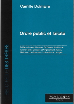 Ordre public et laïcité
