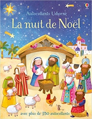 Autocollants : La nuit de Noël