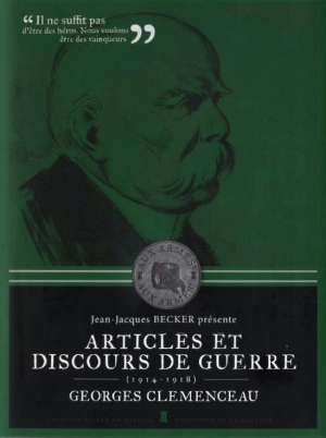 Articles et discours de guerre de Georges Clemenceau