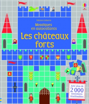 Mosaïques en autocollants : les châteaux-forts